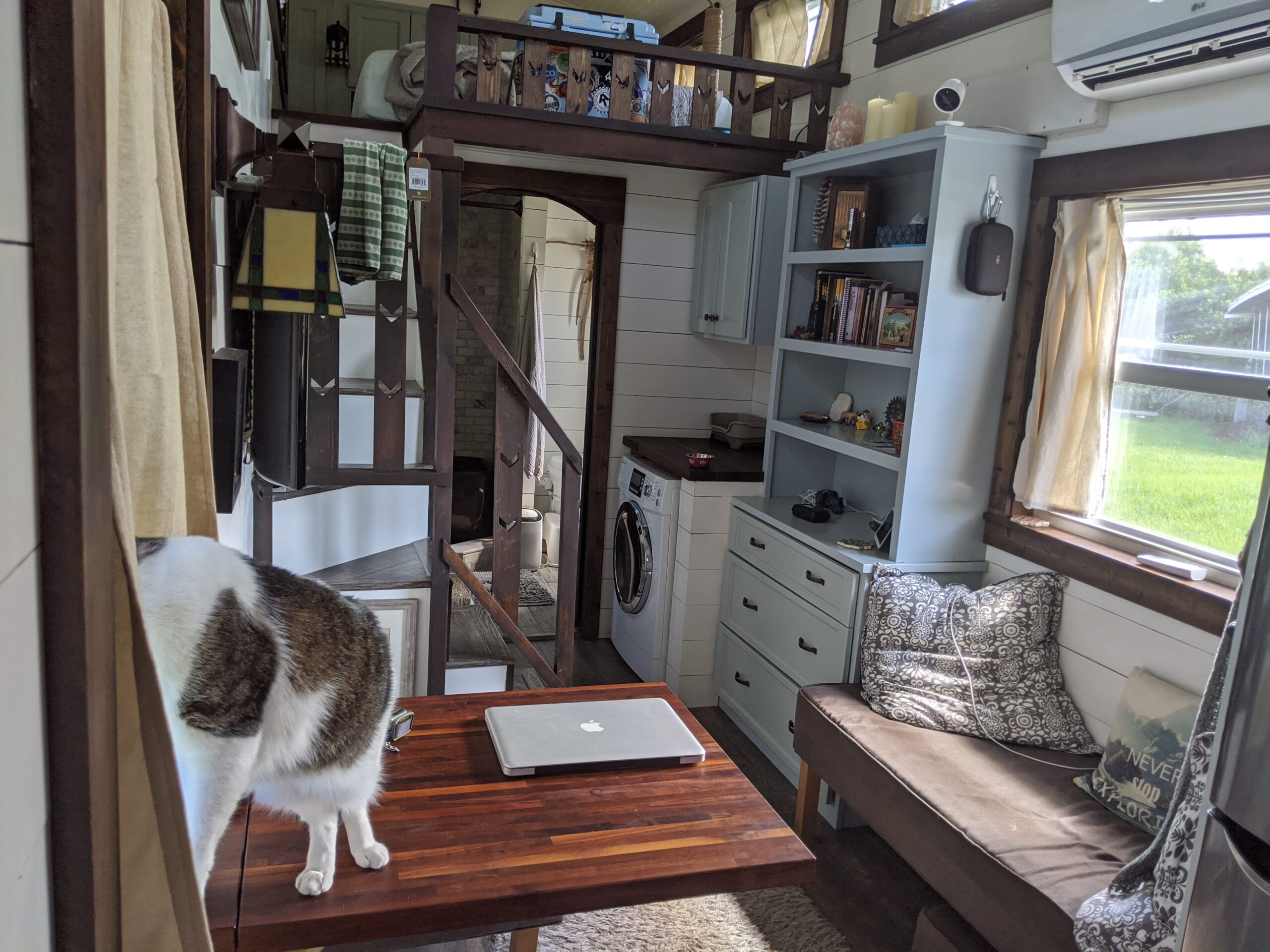 Tiffany tiny house Sarasota Florida exterior view